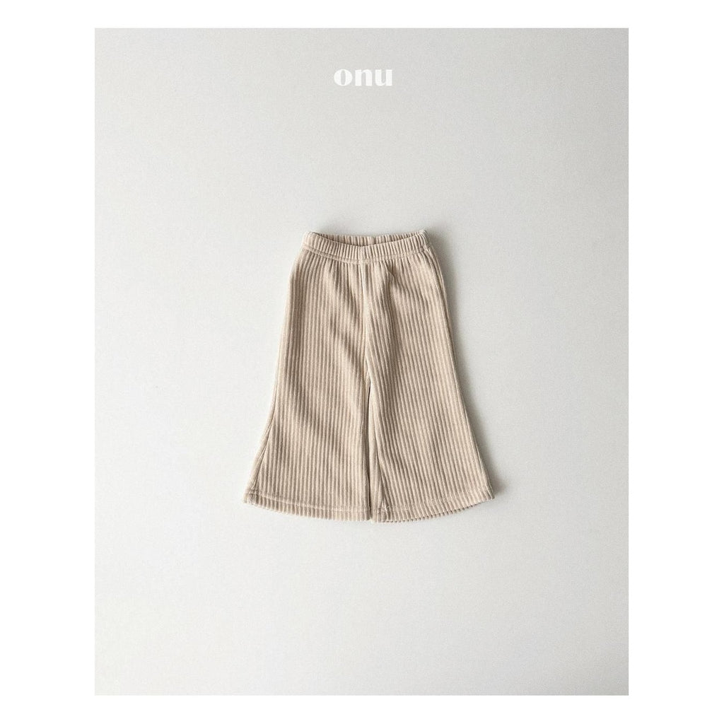 ONU ボリュームリブパンツ
