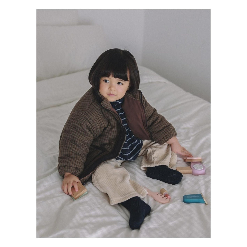 ONU ボリュームリブパンツ