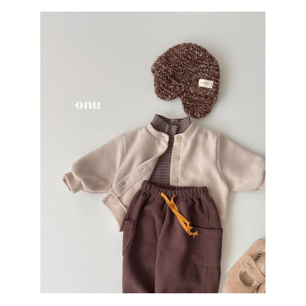 ONU フォグニーカーディガン