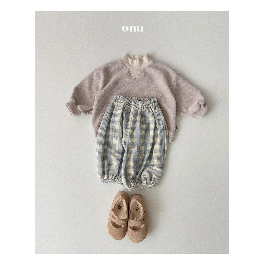 ONU チェック洞窟パンツ