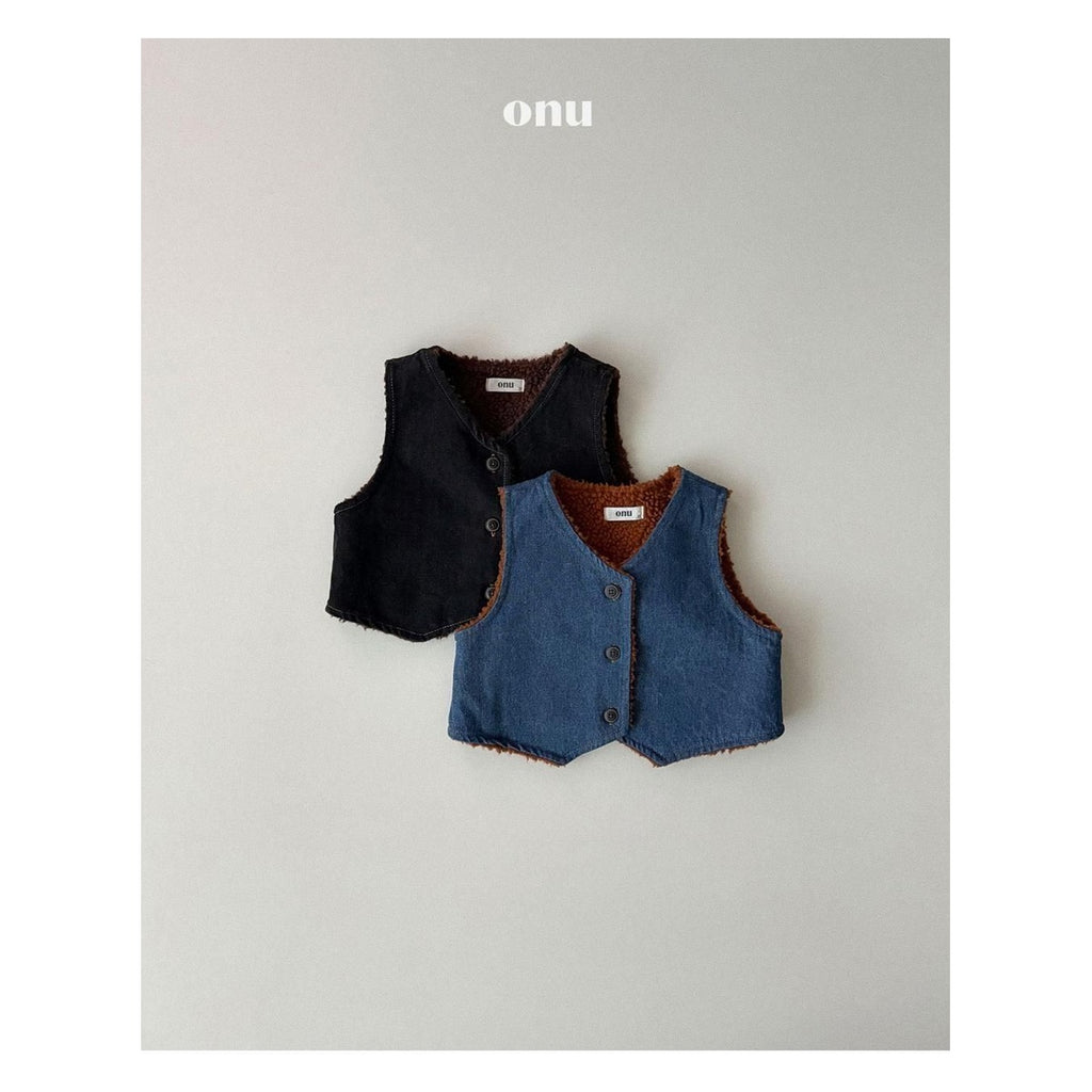 ONU ダンブルデニムベスト