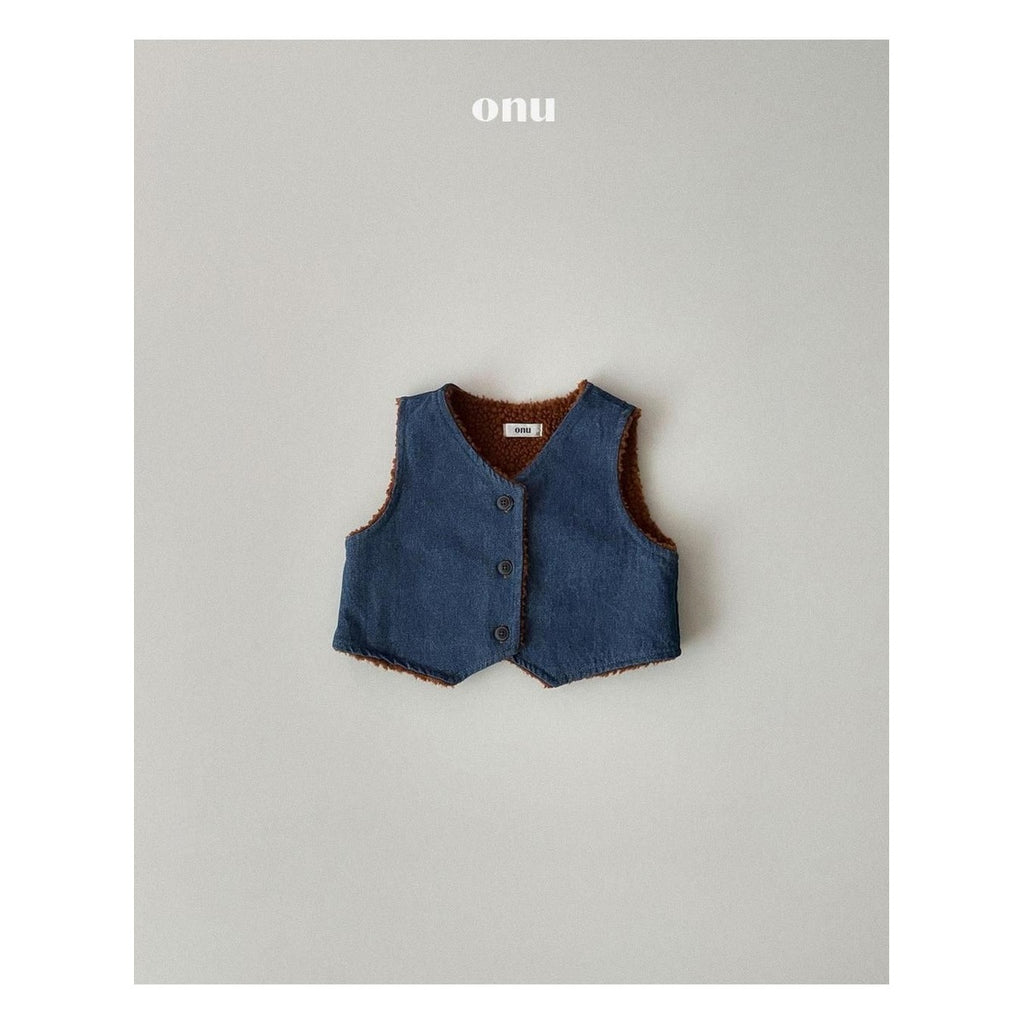 ONU ダンブルデニムベスト