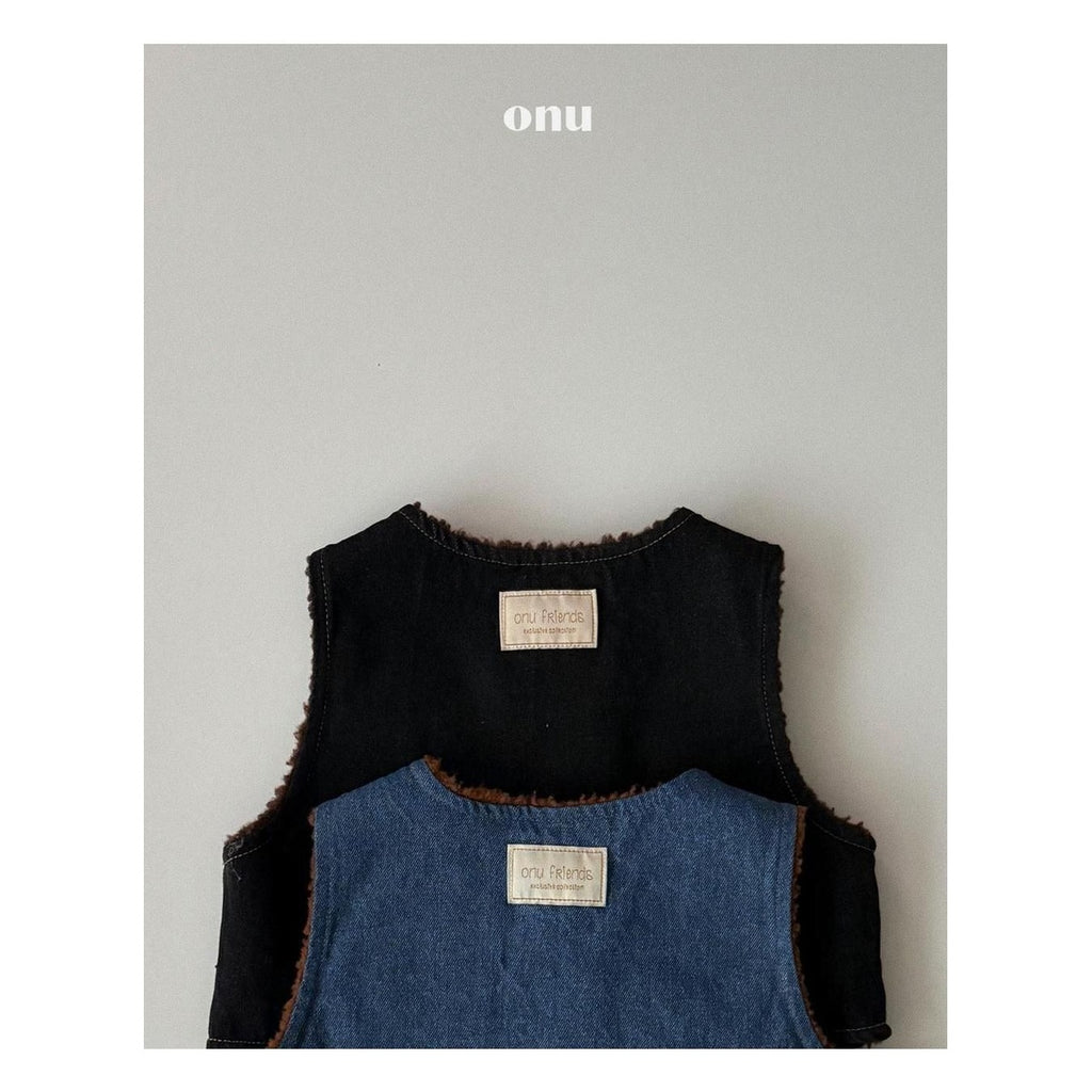 ONU ダンブルデニムベスト