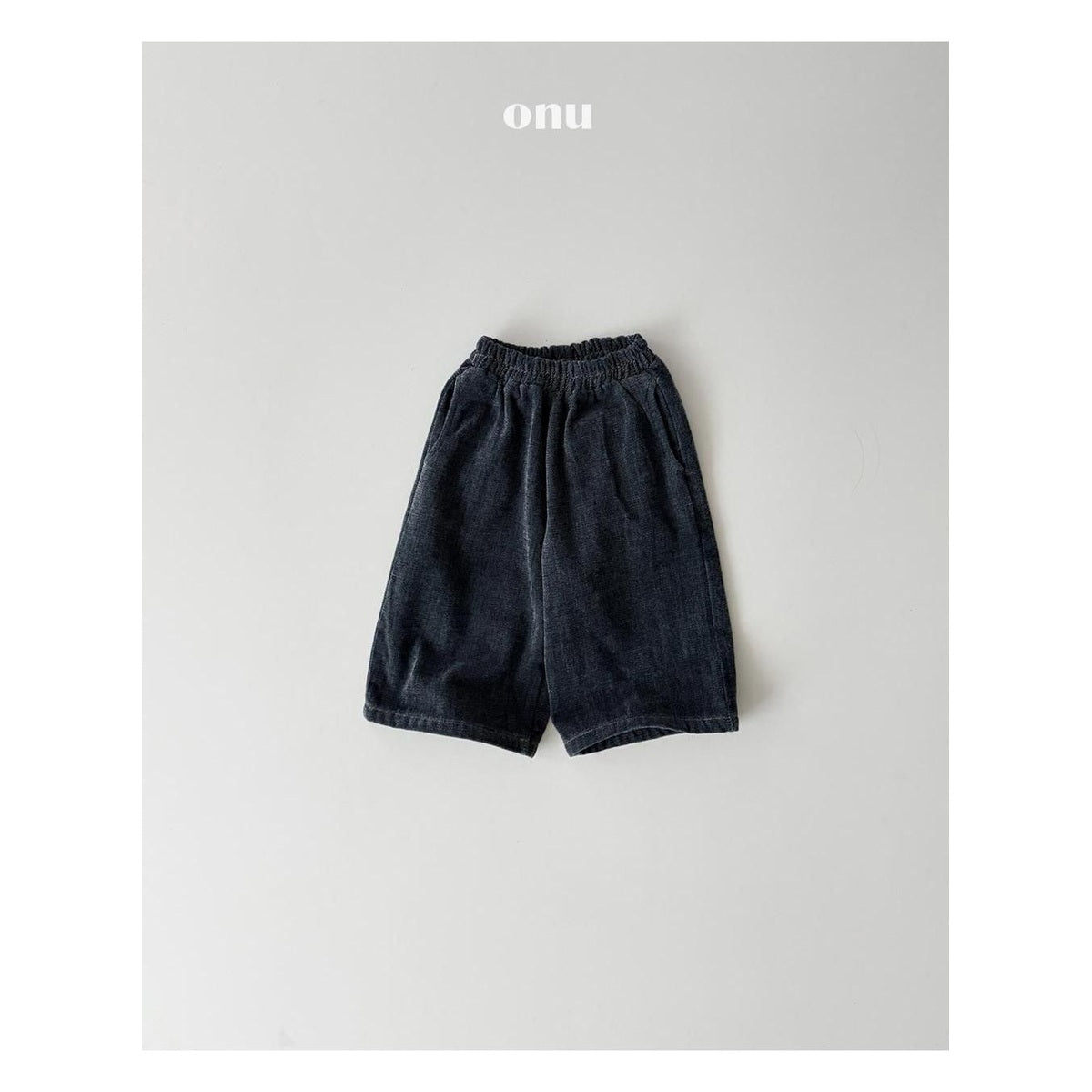 ONU ワイド裏起毛デニムパンツ