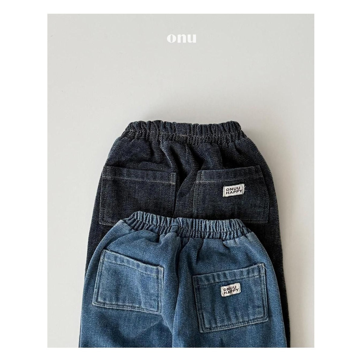 ONU ワイド裏起毛デニムパンツ