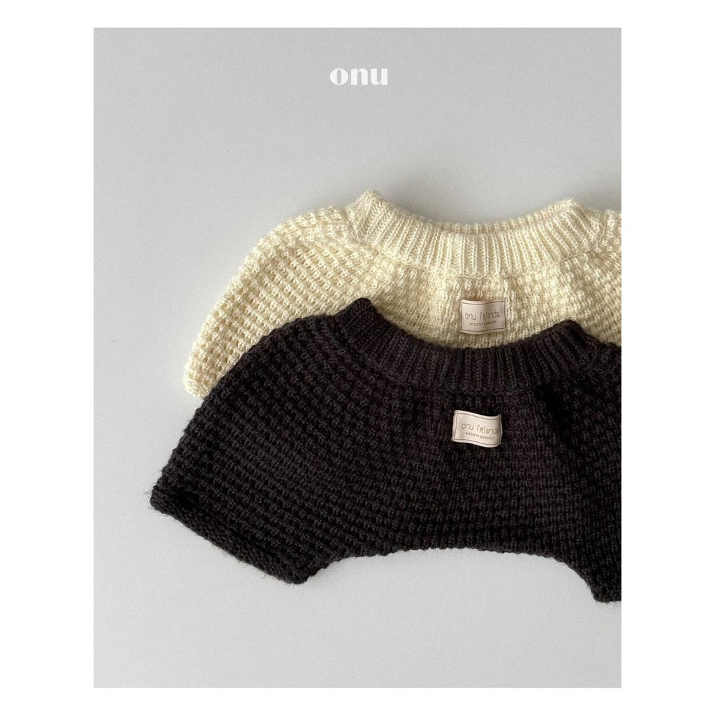 ONU 厚手ニットパンツ