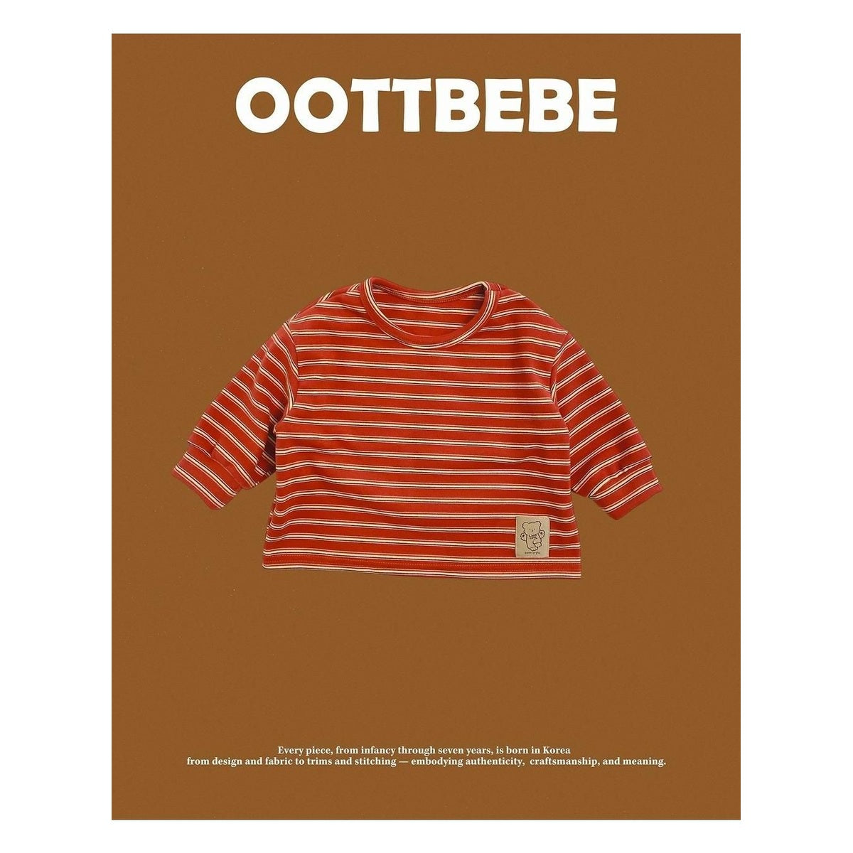 oottbebe モダンリブTシャツ