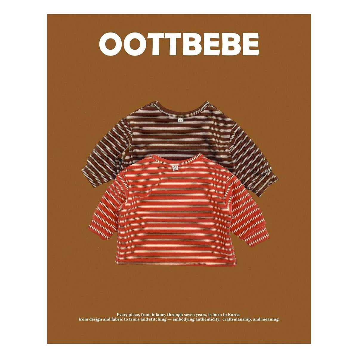 oottbebe モダンリブTシャツ