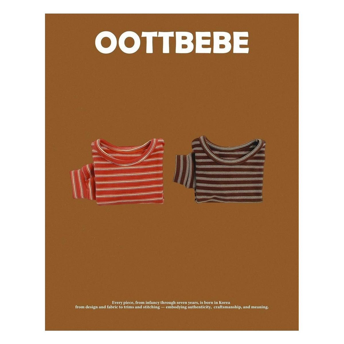oottbebe モダンリブTシャツ