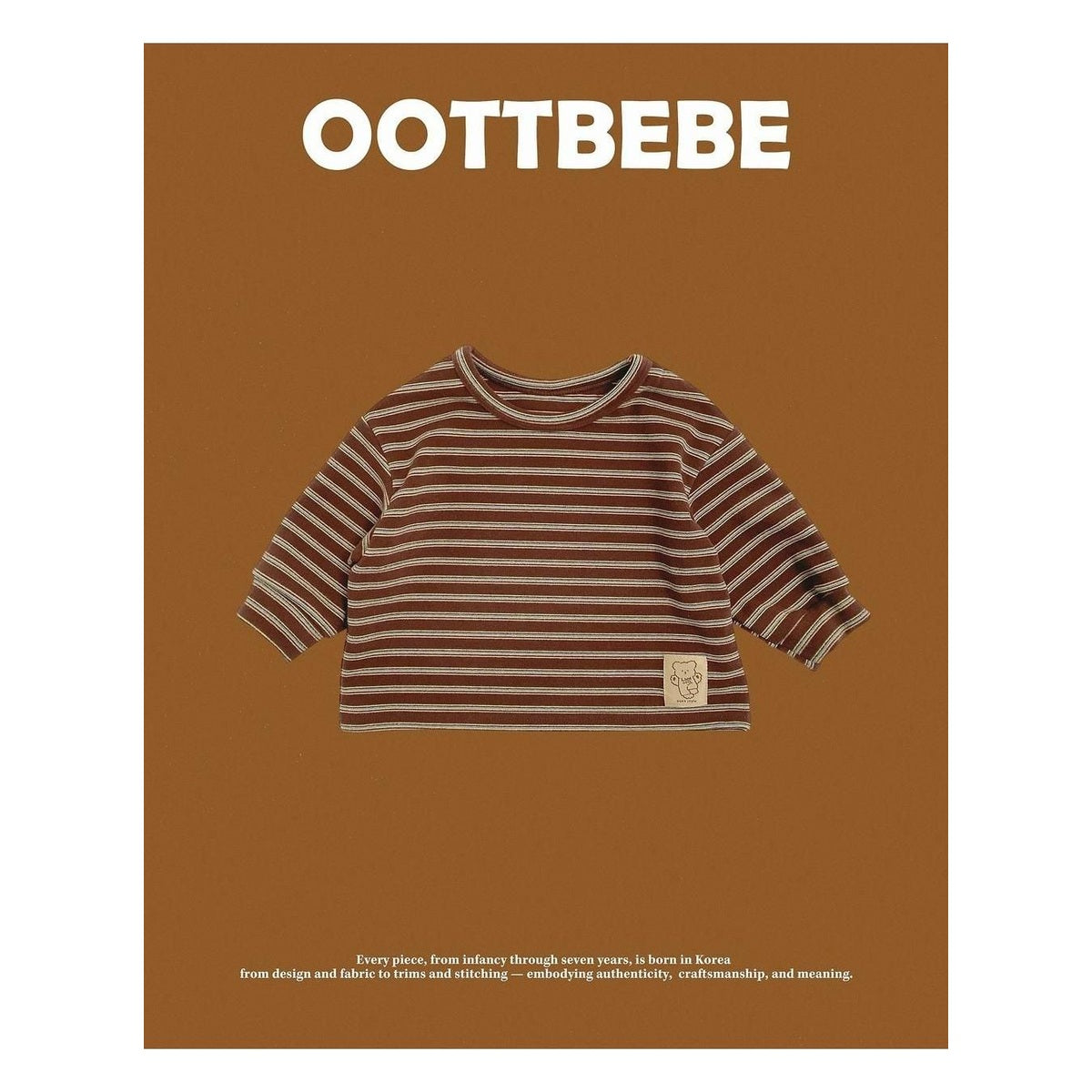 oottbebe モダンリブTシャツ