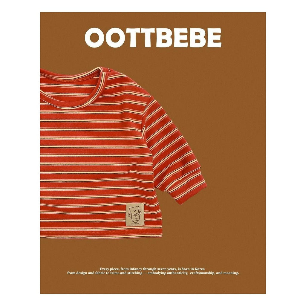oottbebe モダンリブTシャツ