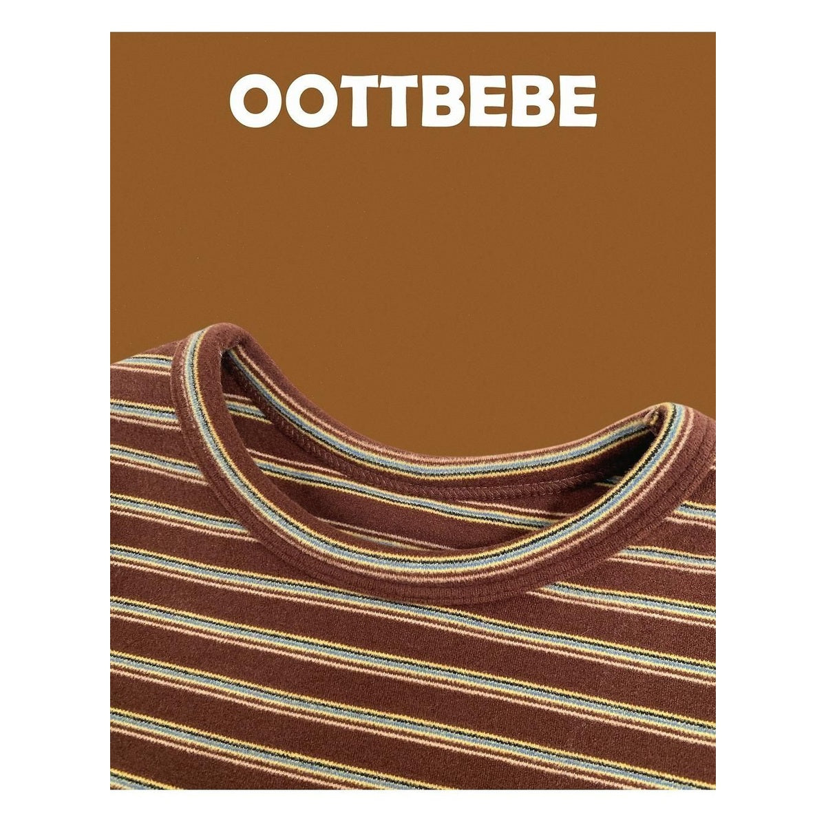 oottbebe モダンリブTシャツ
