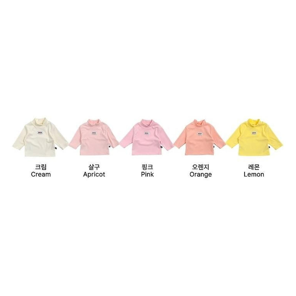 oottbebe ソフトタートルネックロンT