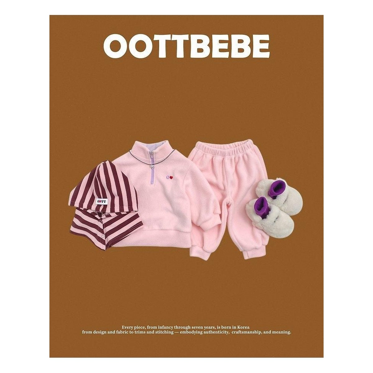 oottbebe ポソンイアノラックセットアップ