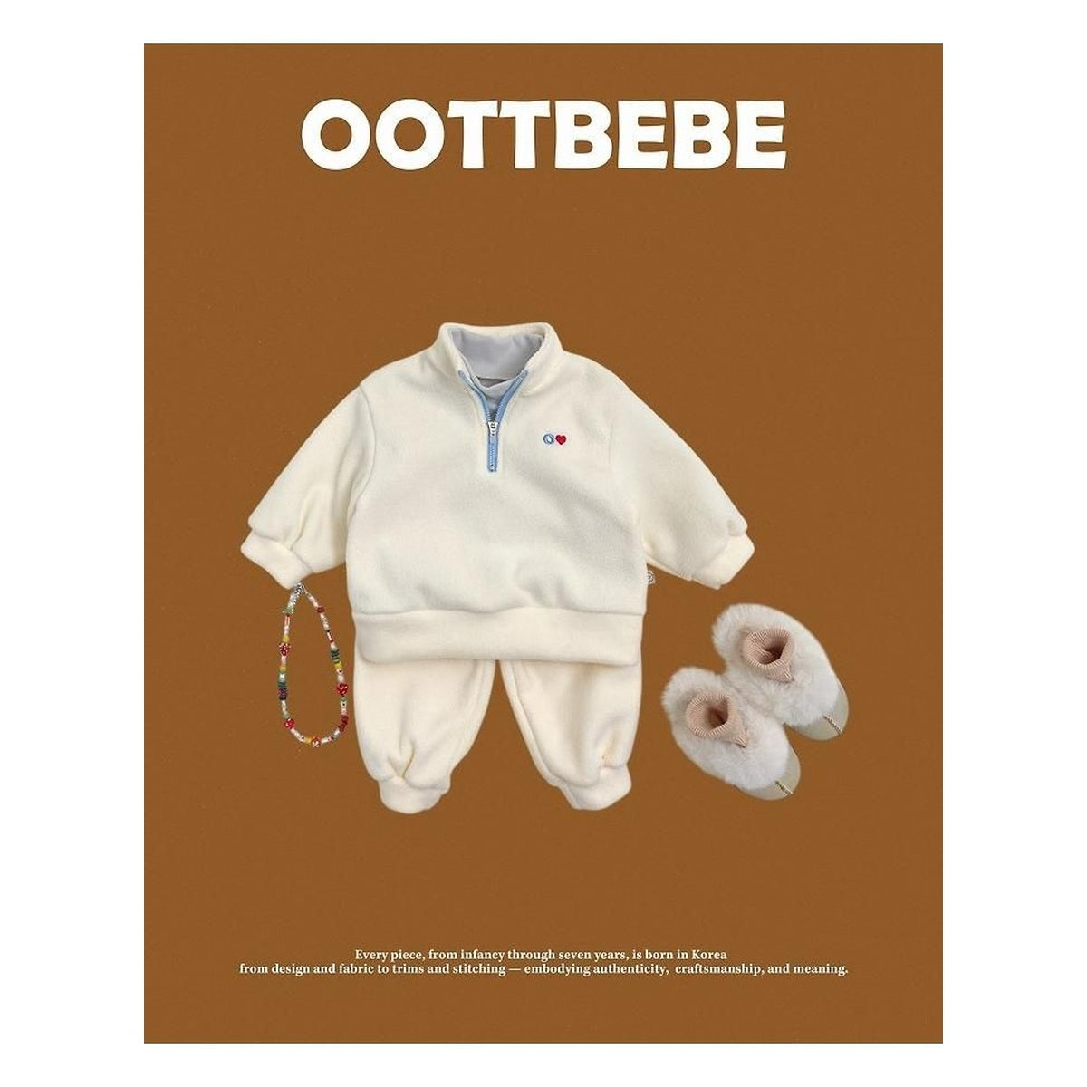 oottbebe ポソンイアノラックセットアップ