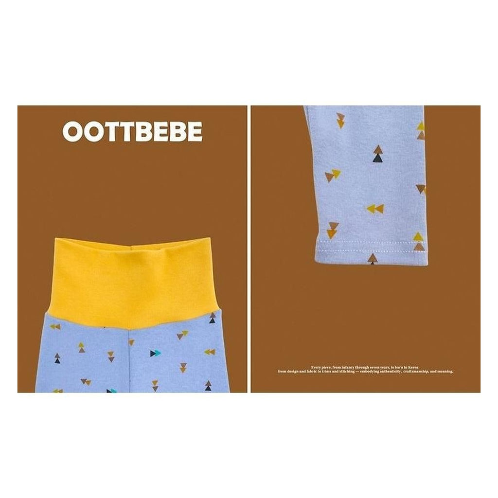 oottbebe 三角四角柄ボンネットセットアップ