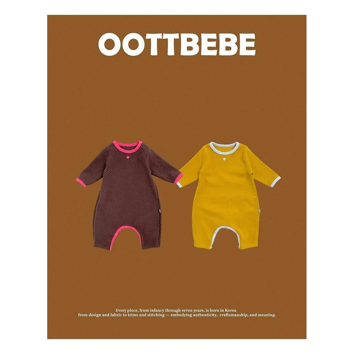oottbebe コンコンイロンパース