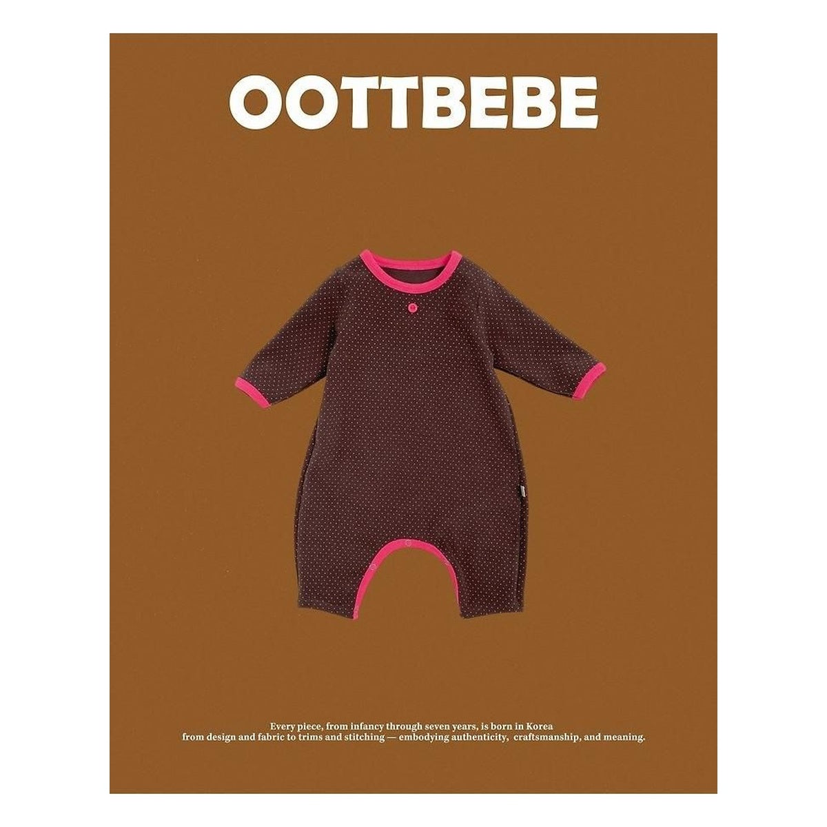 oottbebe コンコンイロンパース