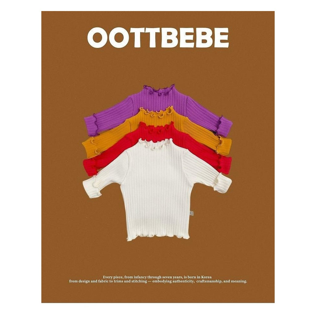 oottbebe セリンリブTシャツ