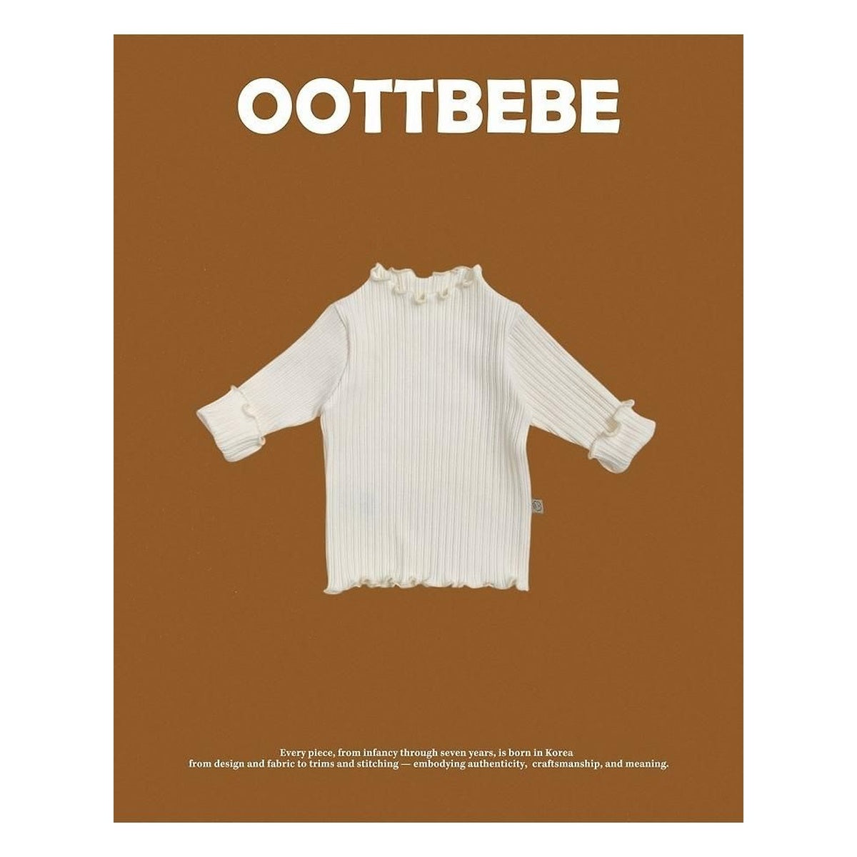 oottbebe セリンリブTシャツ