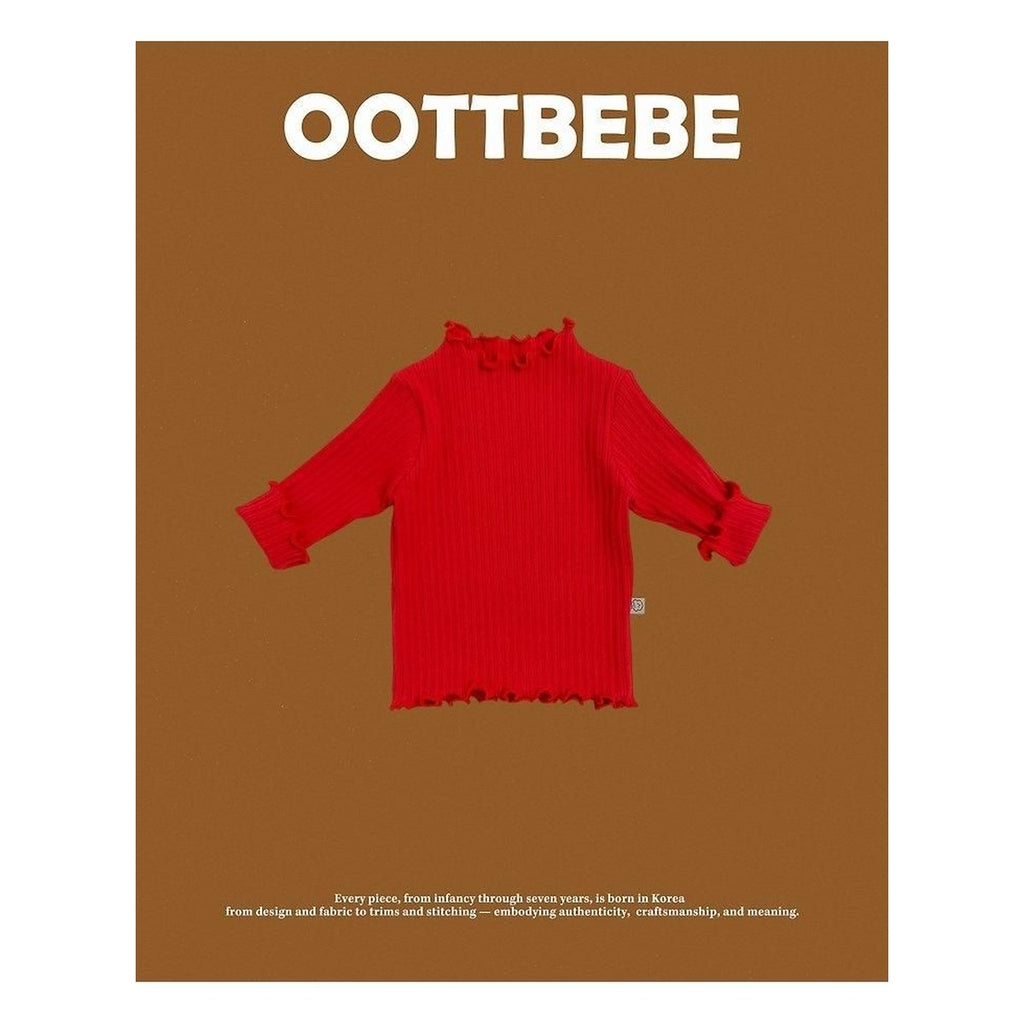 oottbebe セリンリブTシャツ