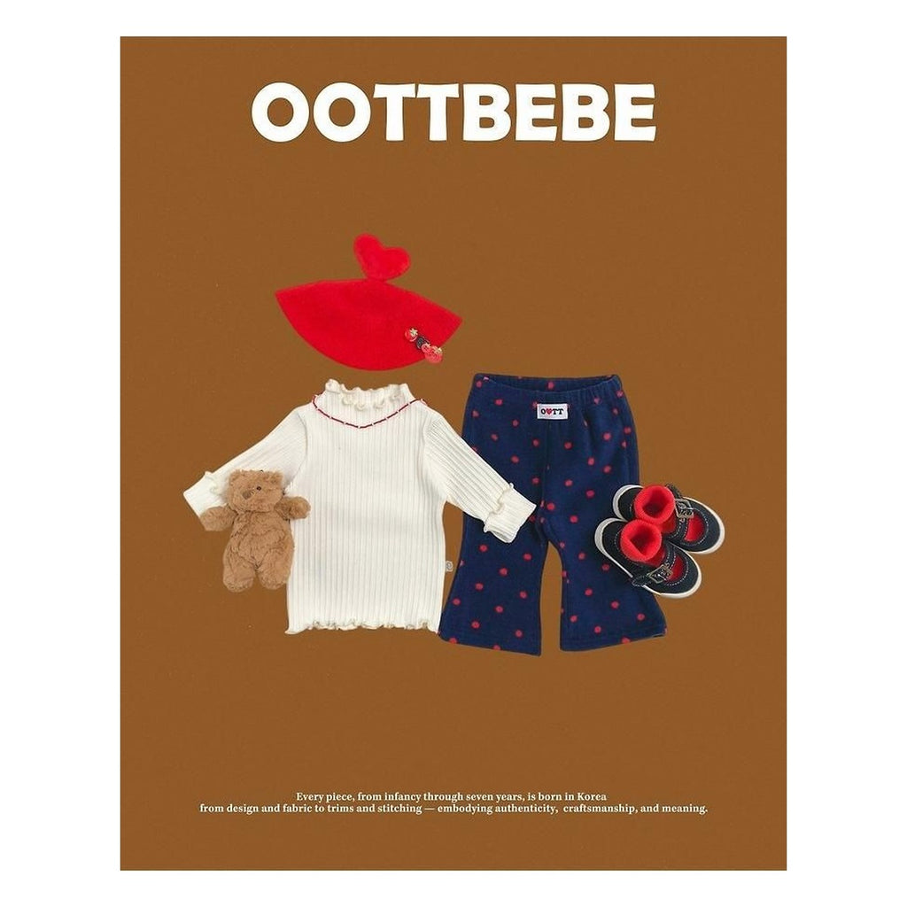 oottbebe セリンリブTシャツ