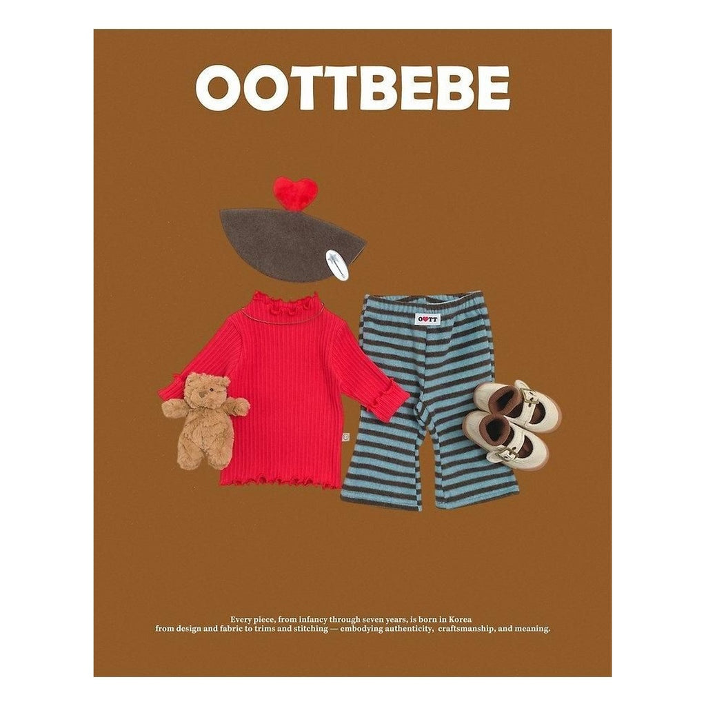 oottbebe セリンリブTシャツ