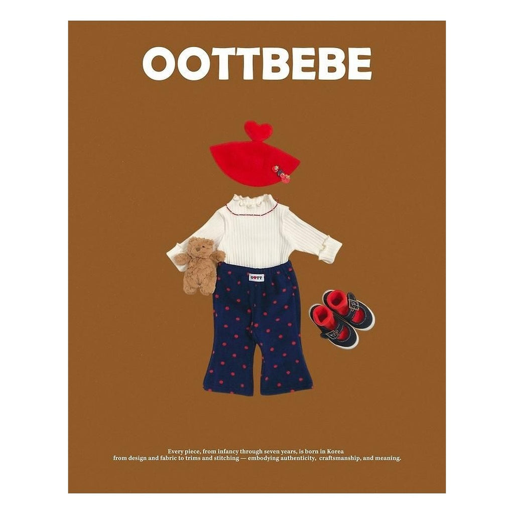 oottbebe セリンリブTシャツ