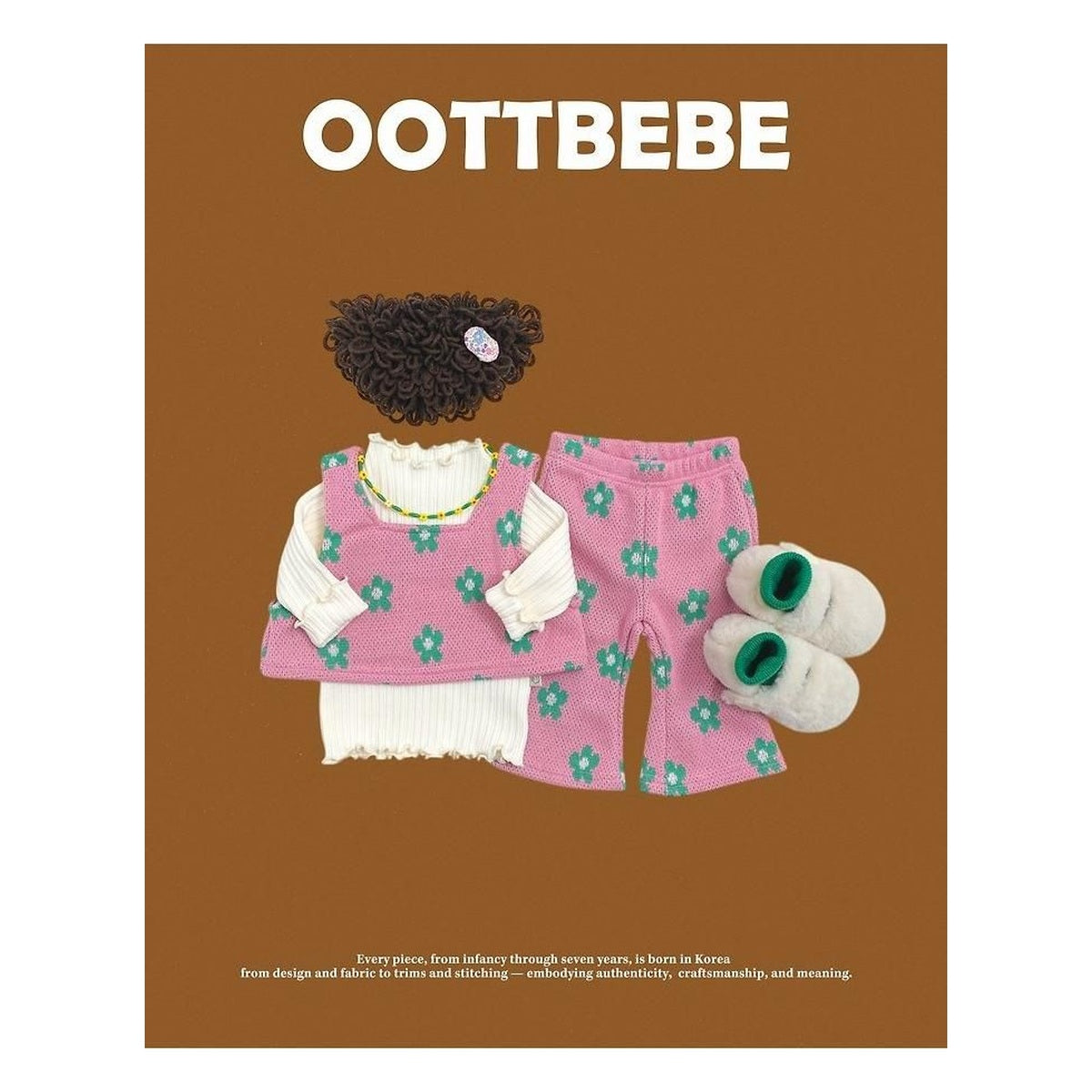 oottbebe セリンリブTシャツ