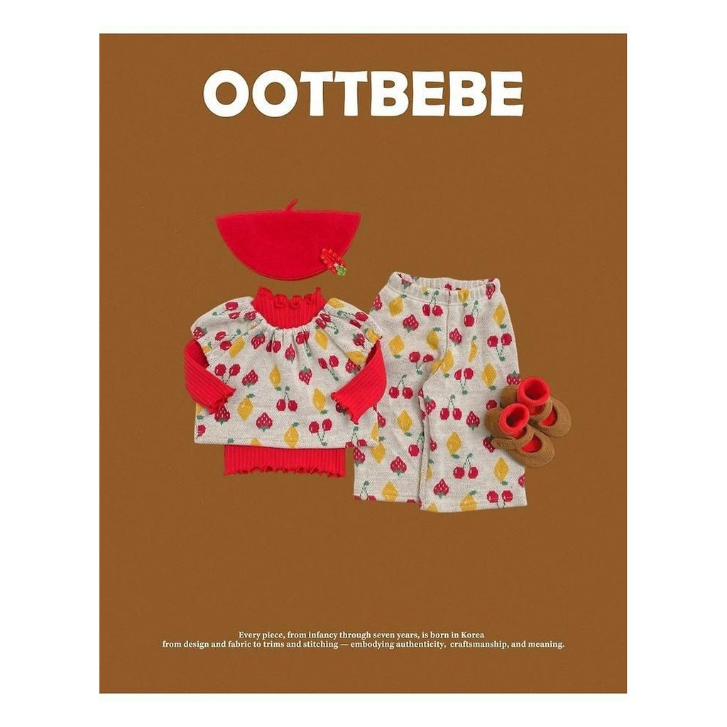oottbebe セリンリブTシャツ