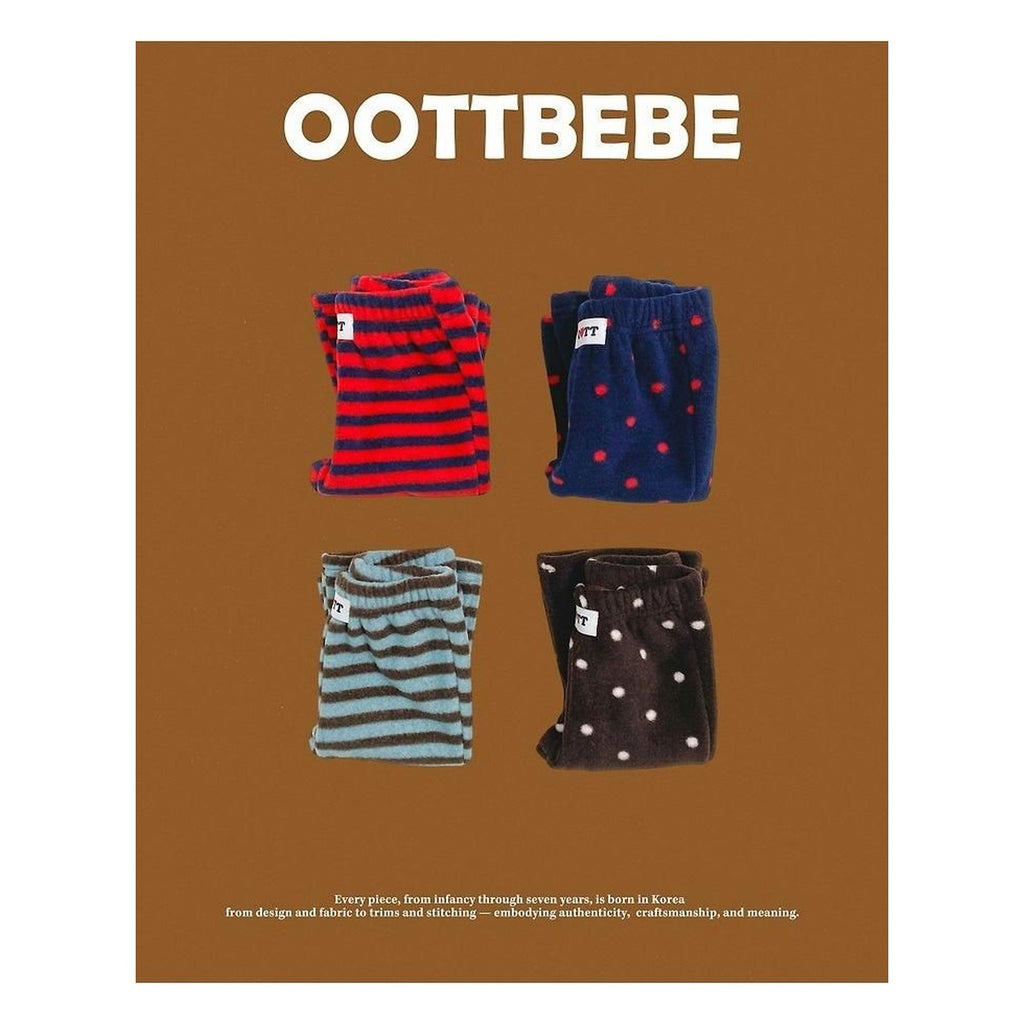 oottbebe ピーナッツブーツカットパンツ