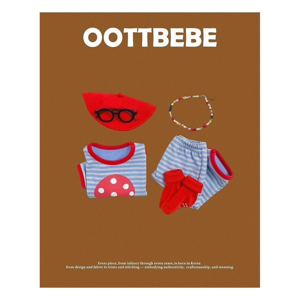 oottbebe フルーツ柄セットアップ