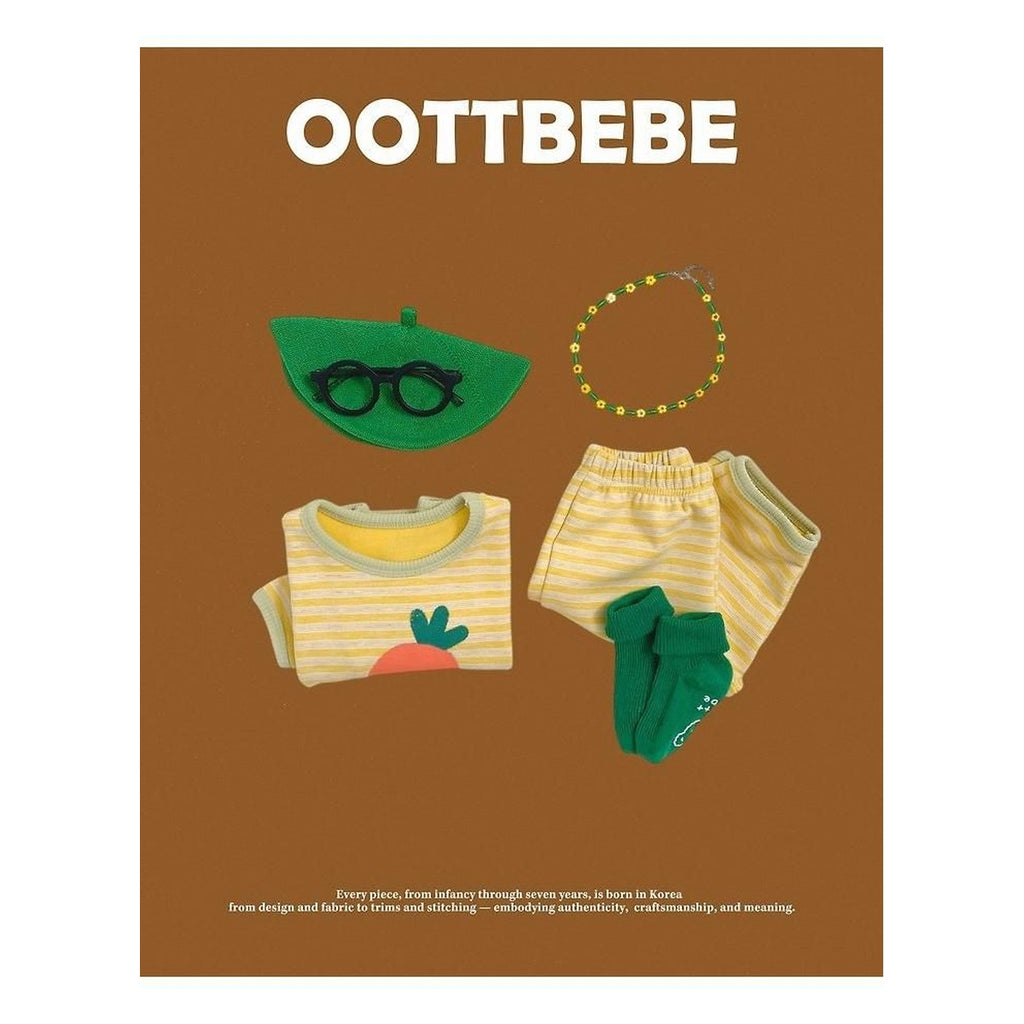 oottbebe フルーツ柄セットアップ