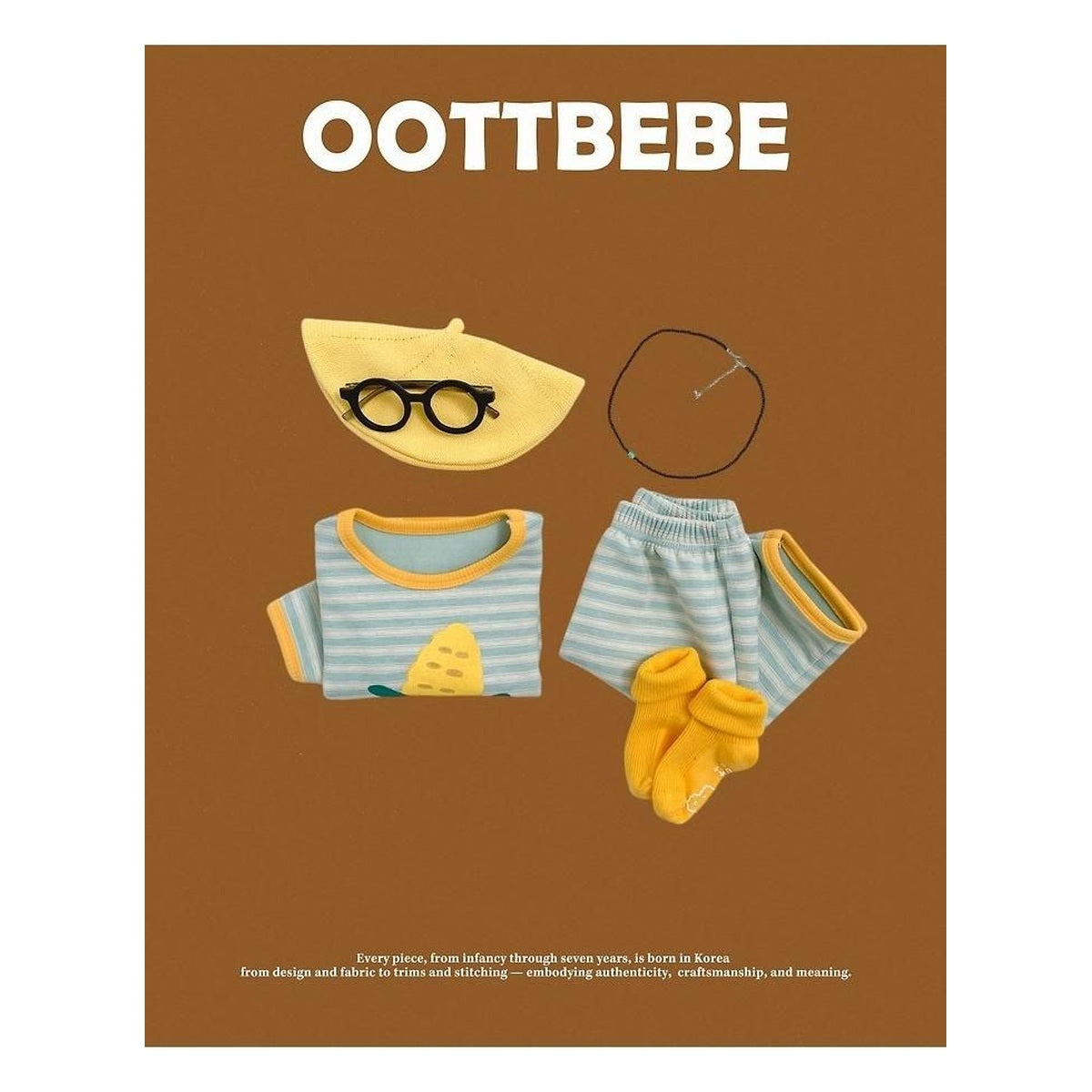oottbebe フルーツ柄セットアップ