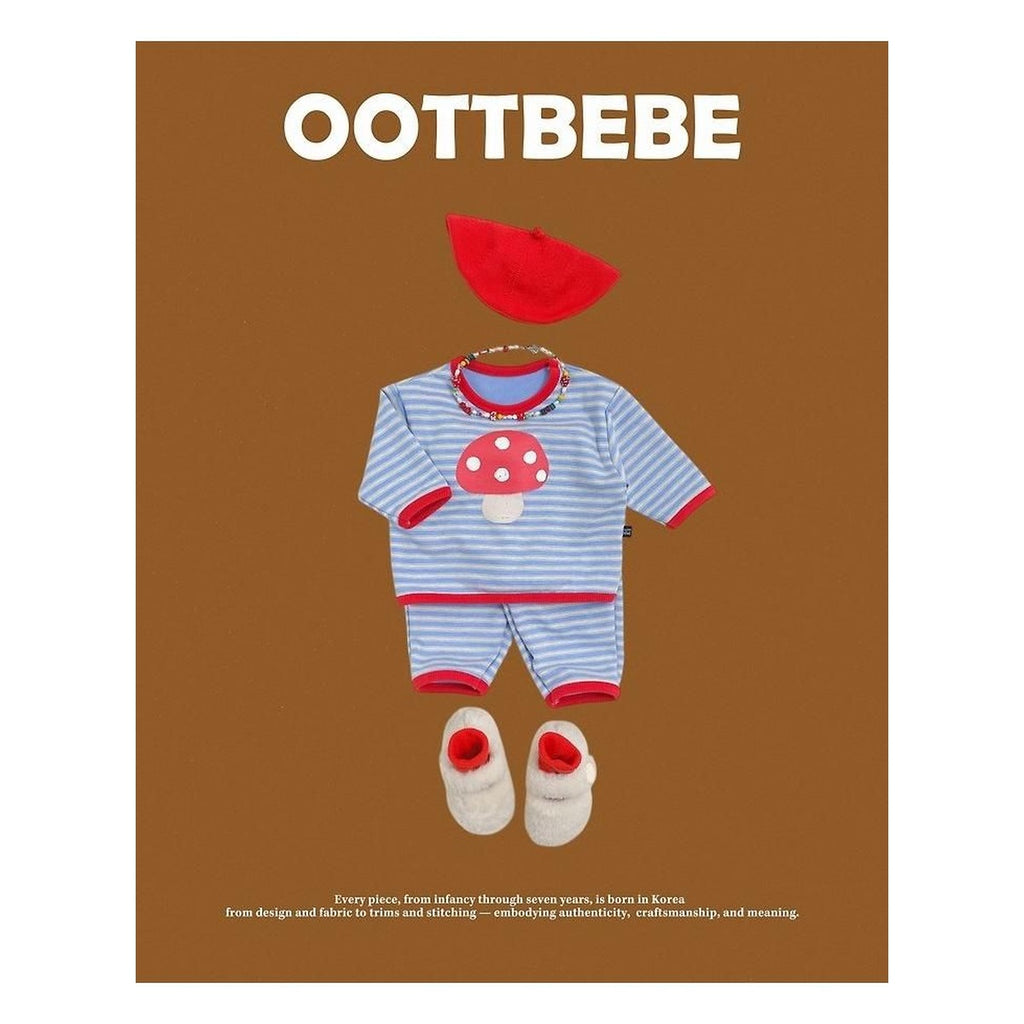 oottbebe フルーツ柄セットアップ