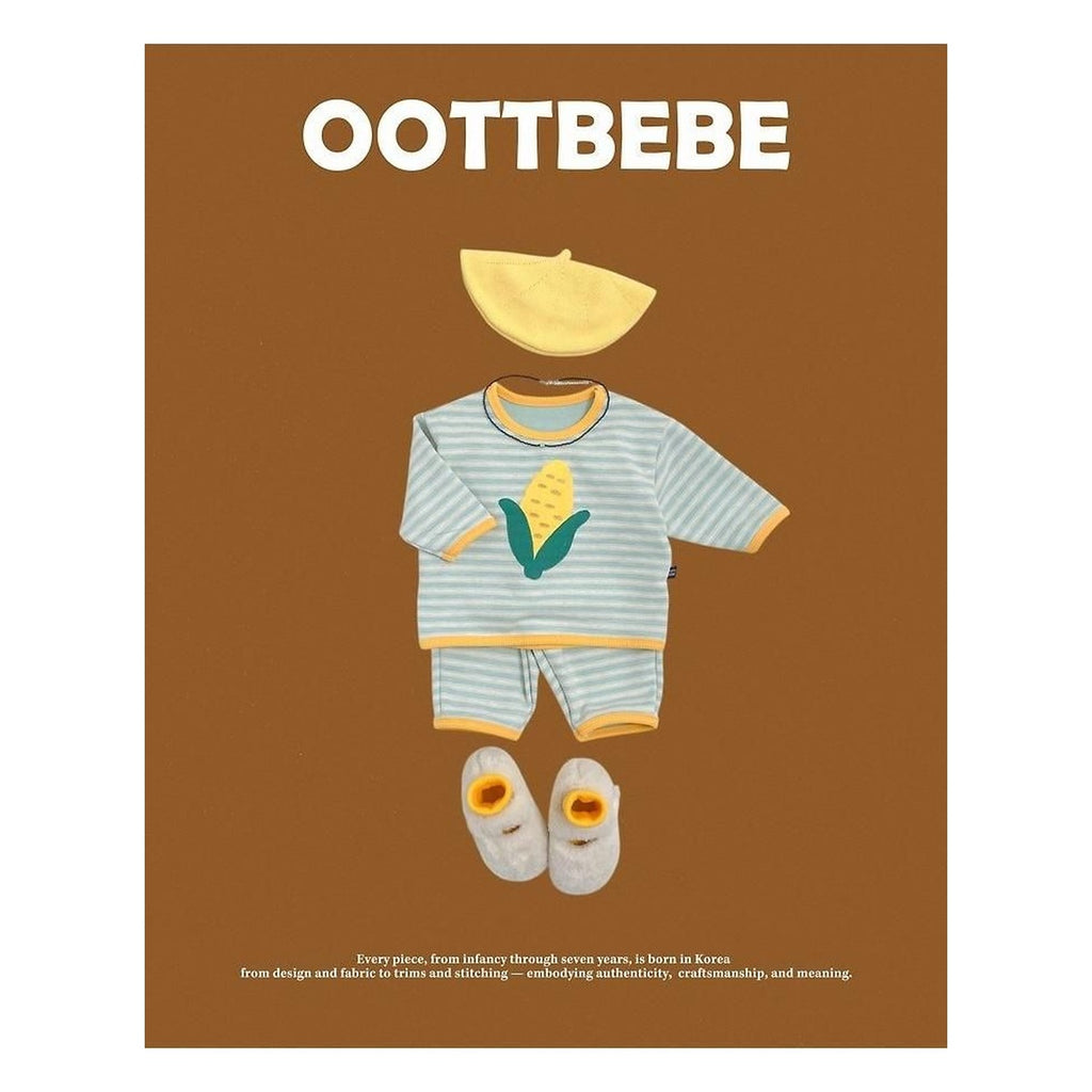 oottbebe フルーツ柄セットアップ