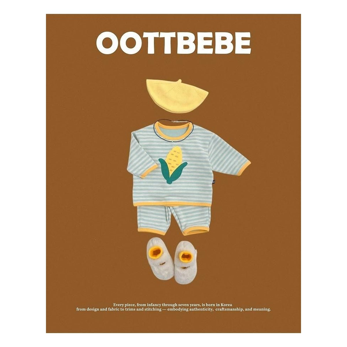 oottbebe フルーツ柄セットアップ