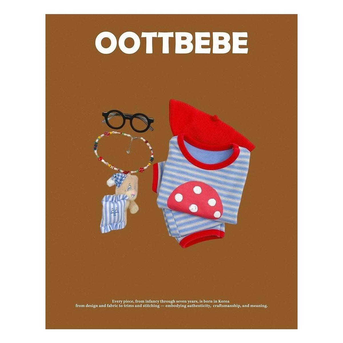 oottbebe フルーツ柄セットアップ