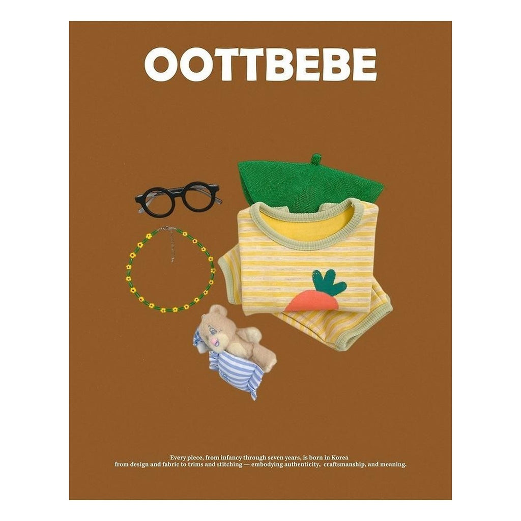 oottbebe フルーツ柄セットアップ