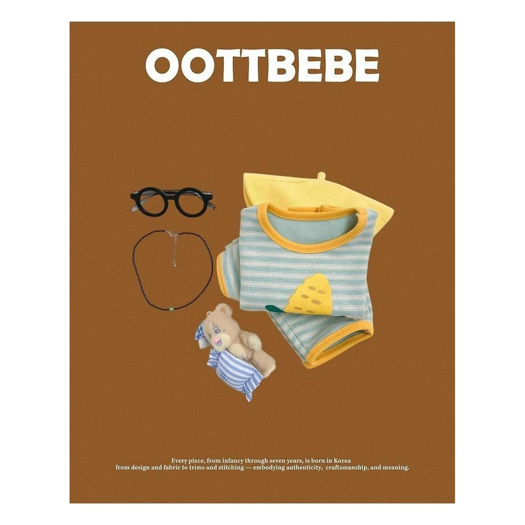 oottbebe フルーツ柄セットアップ