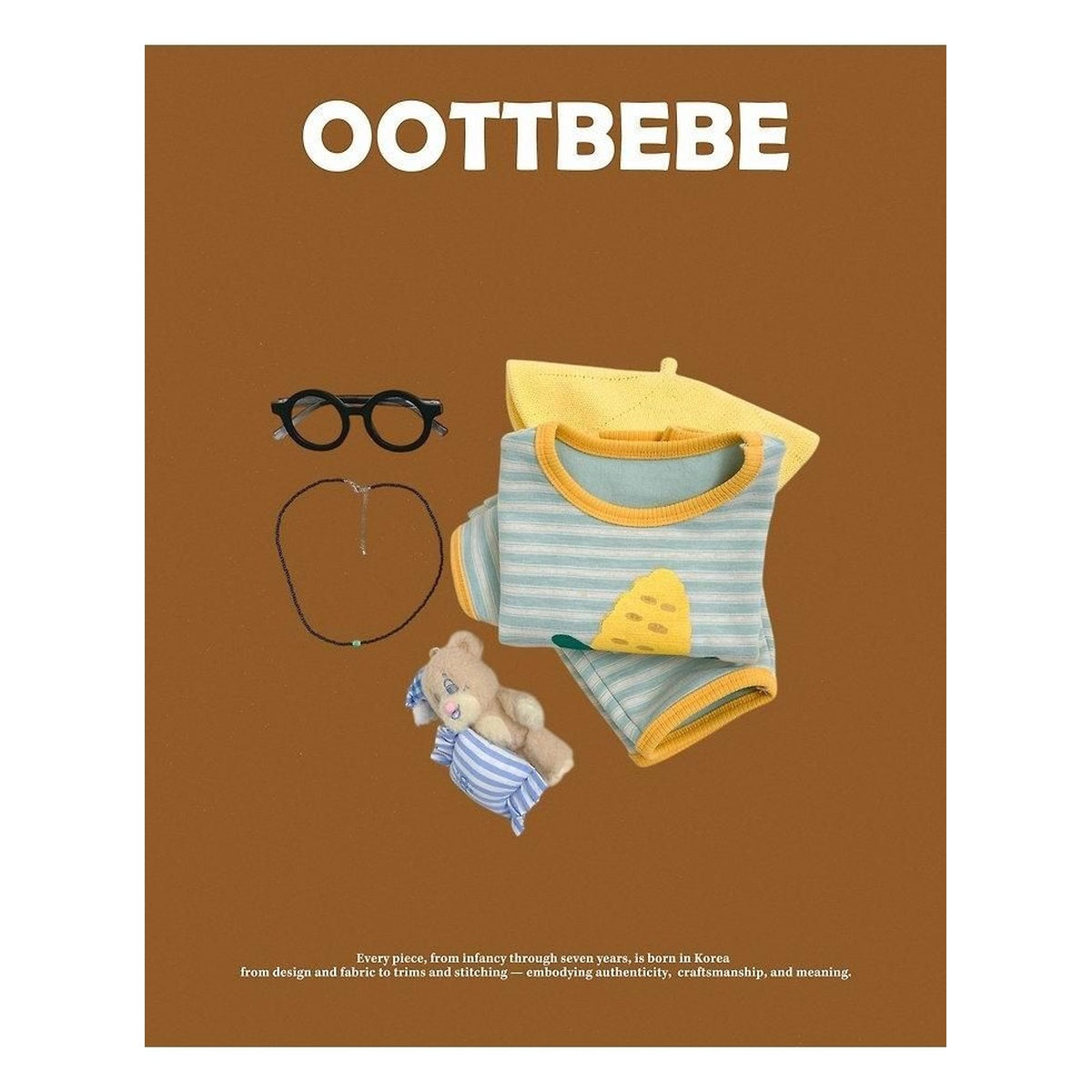oottbebe フルーツ柄セットアップ