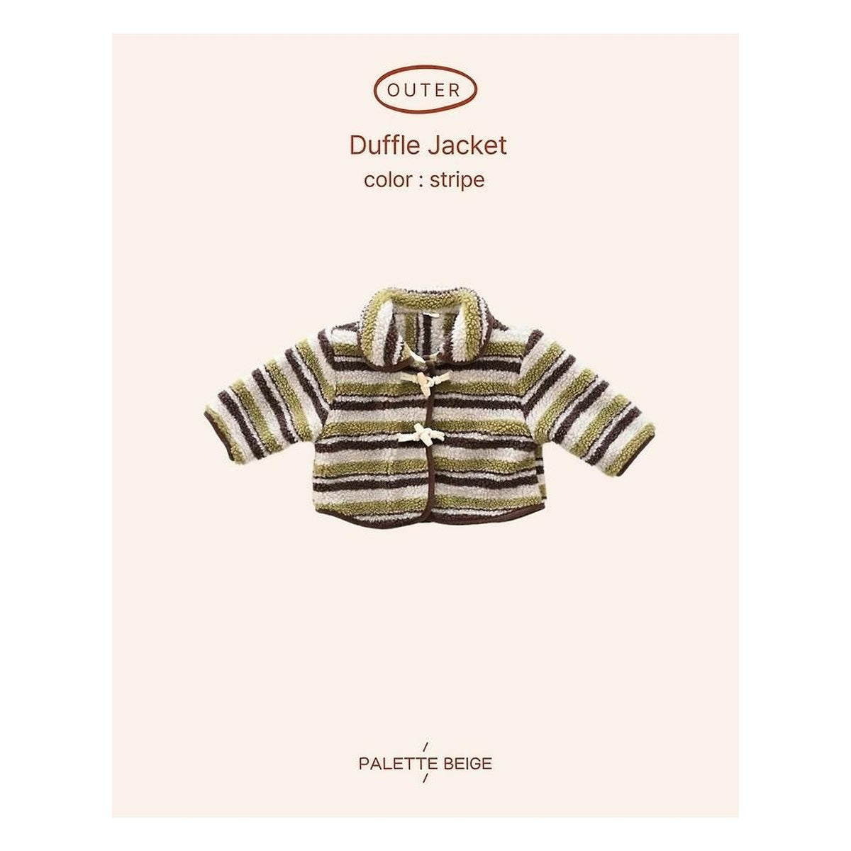 PALETTE BEIGE トッポギジャケット