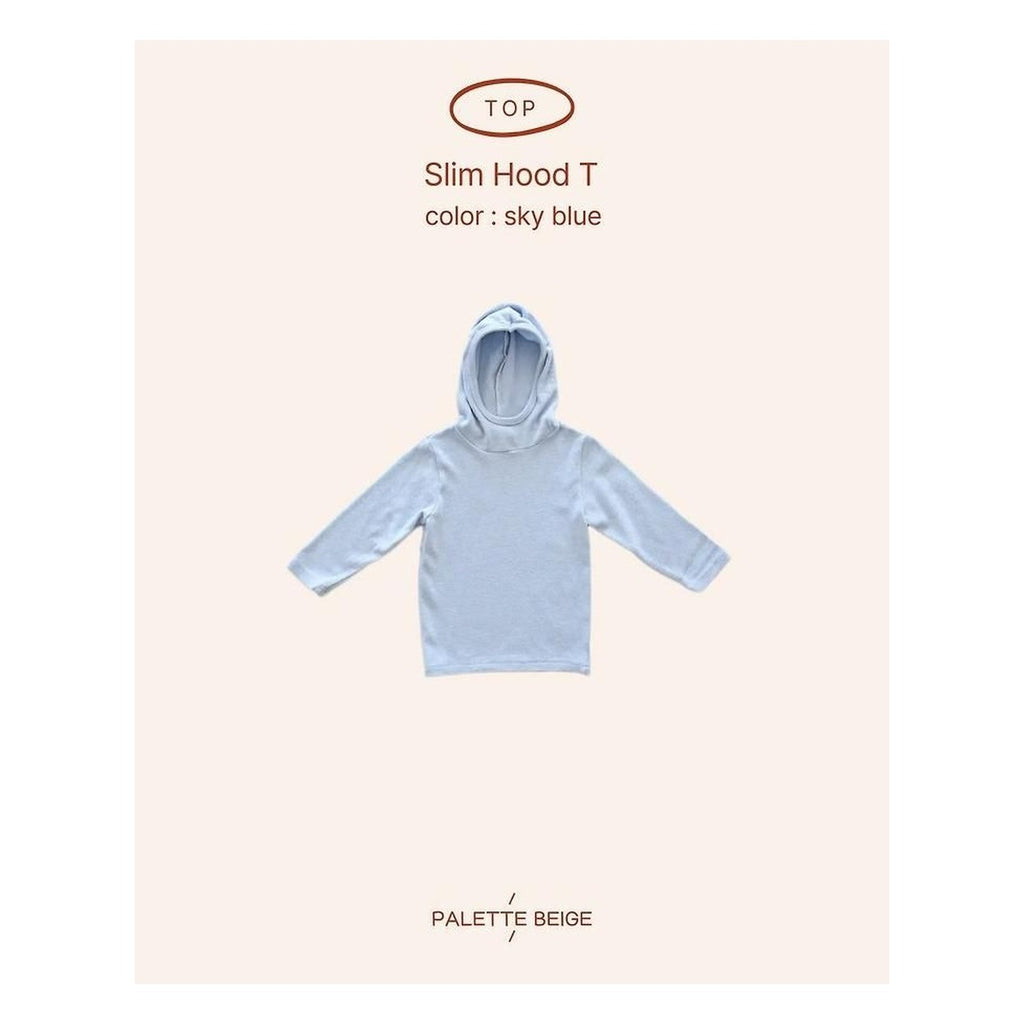 PALETTE BEIGE スリムフーディーT