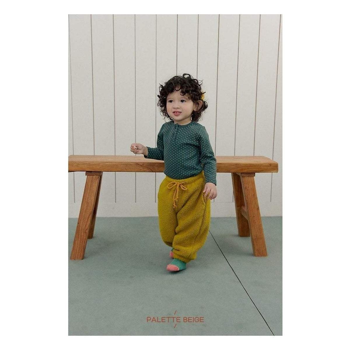 PALETTE BEIGE スターTシャツ