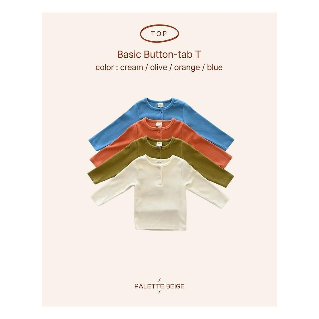 PALETTE BEIGE 基本長袖Tシャツ