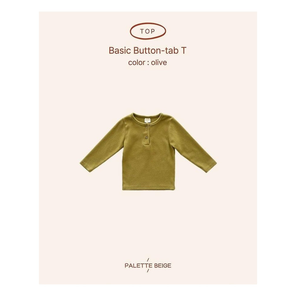 PALETTE BEIGE 基本長袖Tシャツ