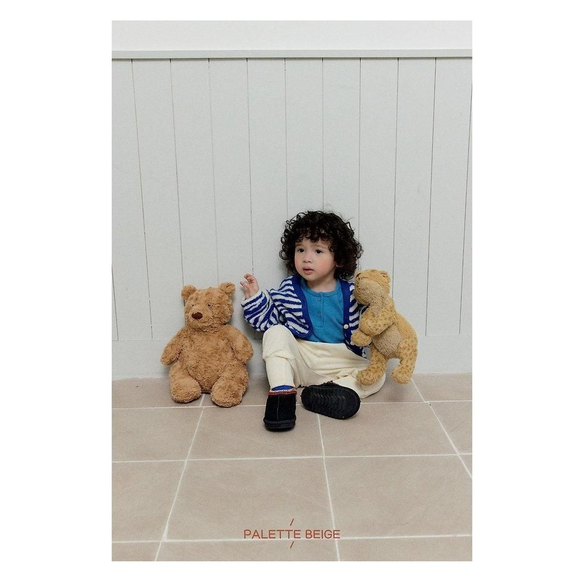 PALETTE BEIGE 基本長袖Tシャツ