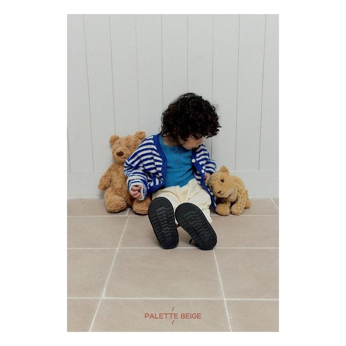 PALETTE BEIGE 基本長袖Tシャツ