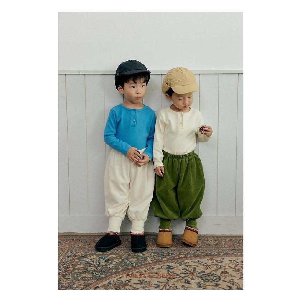 PALETTE BEIGE 基本長袖Tシャツ