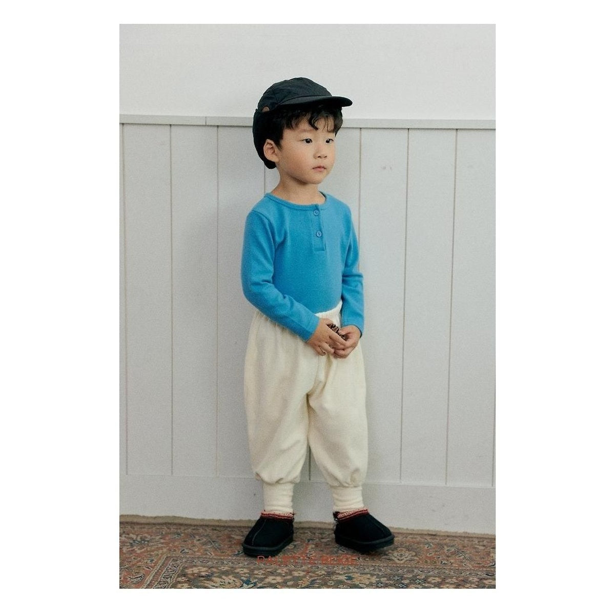 PALETTE BEIGE 基本長袖Tシャツ